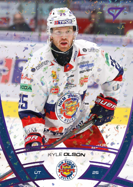 Olson Kyle 24-25 Tipos Extraliga Purple #142