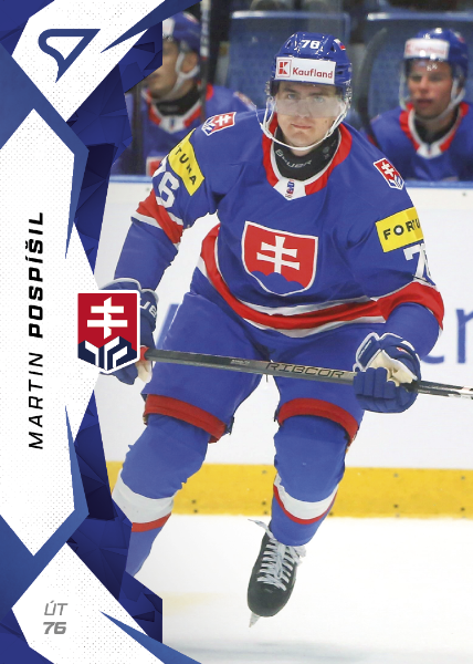 Pospíšil Martin 2025 Hokejové Slovensko Blue #53