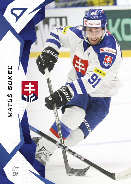 Sukeľ Matúš 2025 Hokejové Slovensko Blue #58