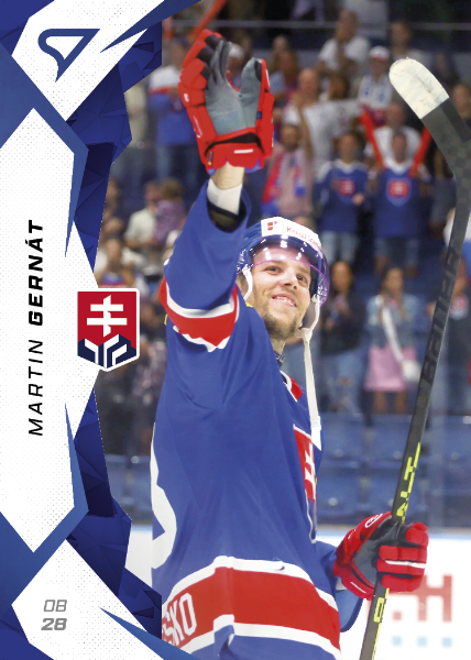 Gernát Martin 2025 Hokejové Slovensko Blue #12