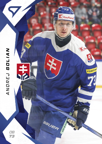 Golian Andrej 2025 Hokejové Slovensko Blue #13