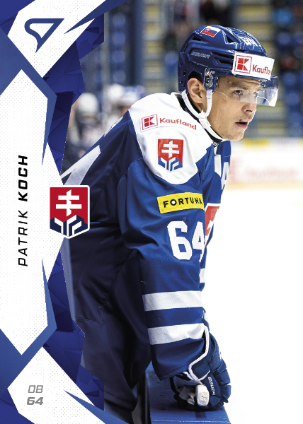 Koch Patrik 2025 Hokejové Slovensko Blue #17