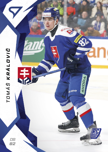 Královič Tomáš 2025 Hokejové Slovensko Blue #18