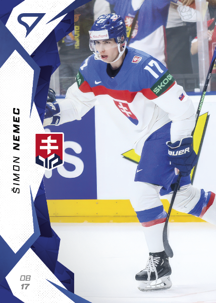 Nemec Šimon 2025 Hokejové Slovensko Blue #20