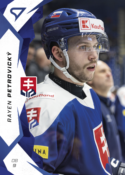 Petrovický Rayen 2025 Hokejové Slovensko Blue #21