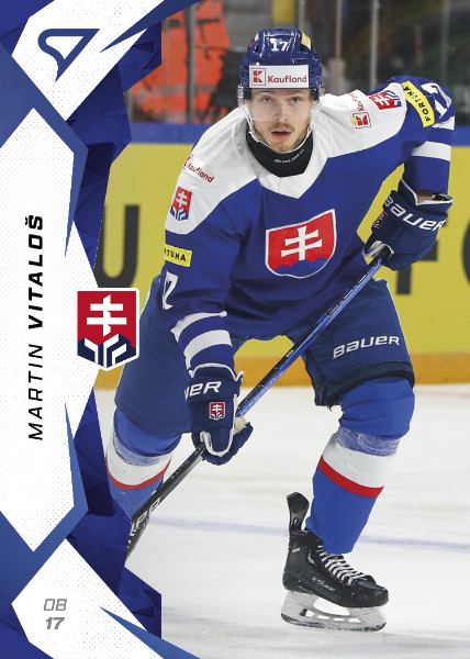 Vitaloš Martin 2025 Hokejové Slovensko Blue #25