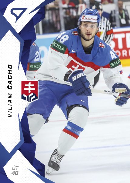 Čacho Viliam 2025 Hokejové Slovensko Blue #30