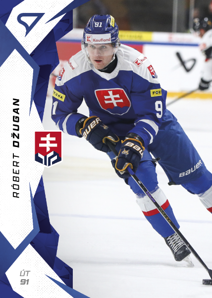 Džugan Róbert 2025 Hokejové Slovensko Blue #34