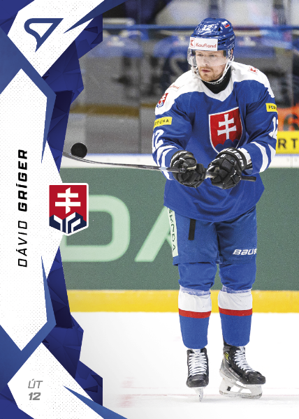 Gríger Dávid 2025 Hokejové Slovensko Blue #37