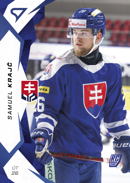 Krajč Samuel 2025 Hokejové Slovensko Blue #44