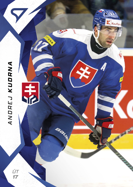 Kudrna Andrej 2025 Hokejové Slovensko Blue #45