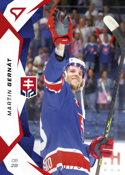 Gernát Martin 2025 Hokejové Slovensko Red #12