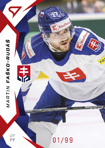 Faško-Rudáš Martin 2025 Hokejové Slovensko Red #36
