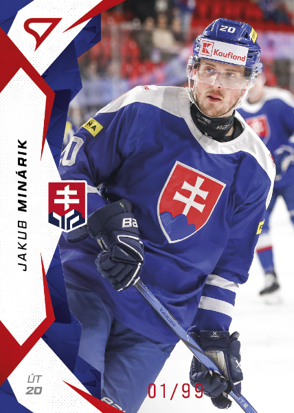 Minárik Jakub 2025 Hokejové Slovensko Red #49