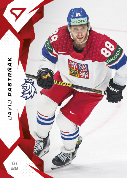 Pastrňák David 2025 Hokejové Česko Red #52