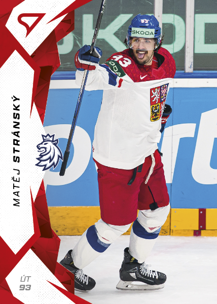 Stránský Matěj 2025 Hokejové Česko Red #57