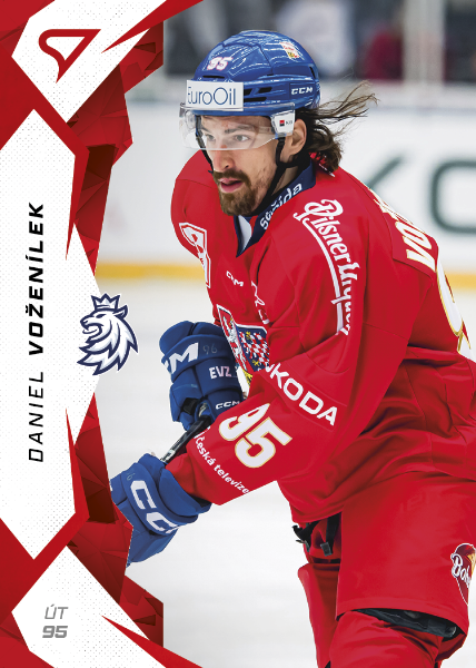 Voženílek Daniel 2025 Hokejové Česko Red #60