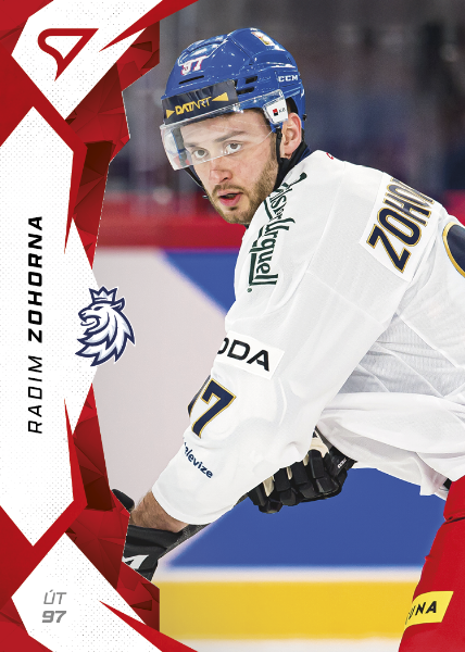 Zohorna Radim 2025 Hokejové Česko Red #63