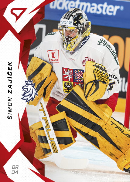 Zajíček Šimon 2025 Hokejové Česko Red #8