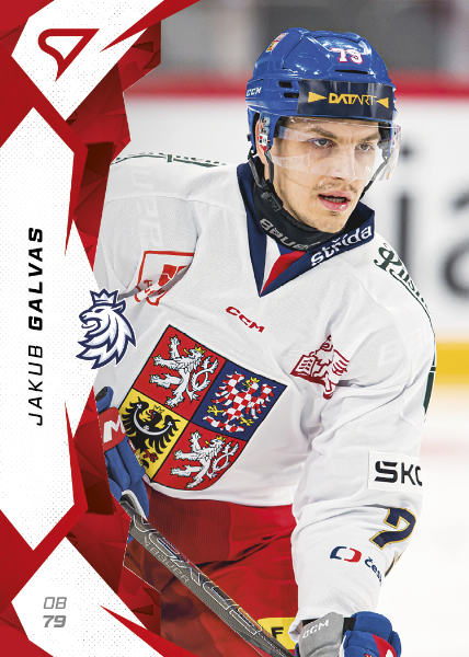 Galvas Jakub 2025 Hokejové Česko Red #10