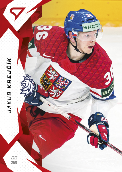 Krejčík Jakub 2025 Hokejové Česko Red #18