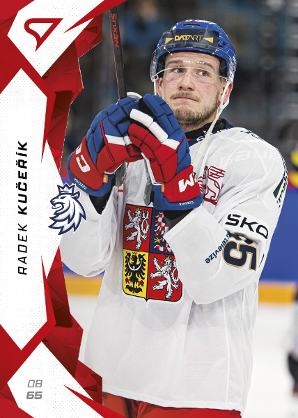 Kučeřík Radek 2025 Hokejové Česko Red #19