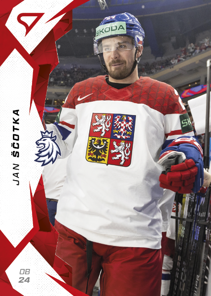 Ščotka Jan 2025 Hokejové Česko Red #24