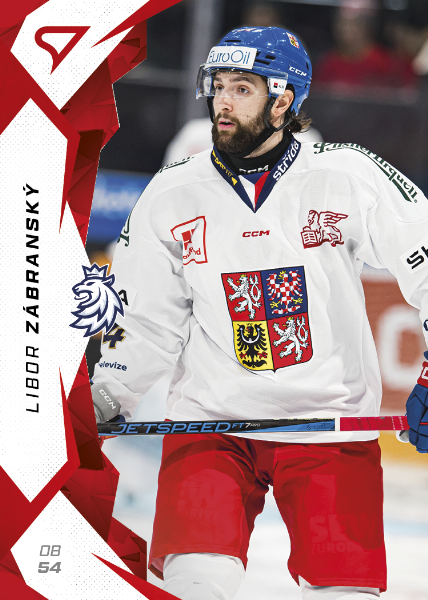 Zábranský Libor 2025 Hokejové Česko Red #27