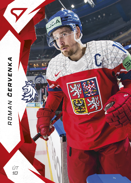 Červenka Roman 2025 Hokejové Česko Red #30