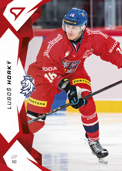 Horký Luboš 2025 Hokejové Česko Red #33