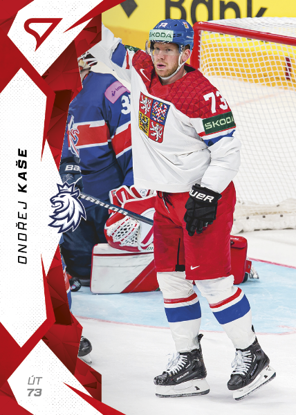 Kaše Ondřej 2025 Hokejové Česko Red #38