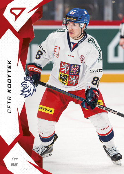 Kodýtek Petr 2025 Hokejové Česko Red #42