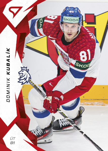 Kubalík Dominik 2025 Hokejové Česko Red #47