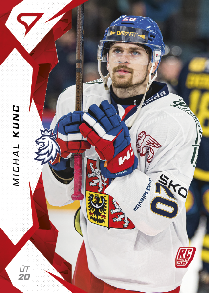 Kunc Michal 2025 Hokejové Česko Red #48
