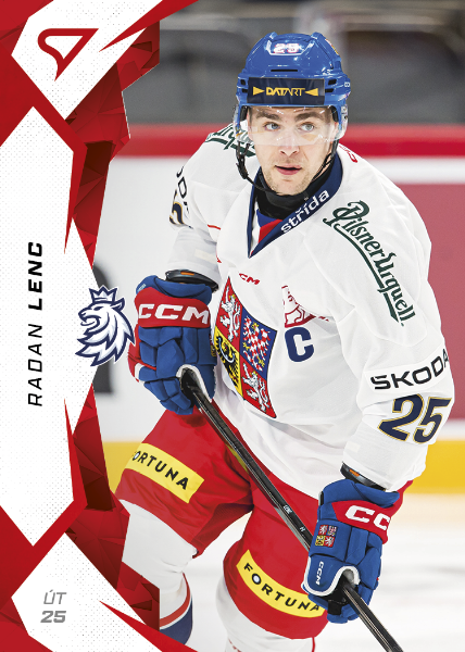 Lenc Radan 2025 Hokejové Česko Red #49