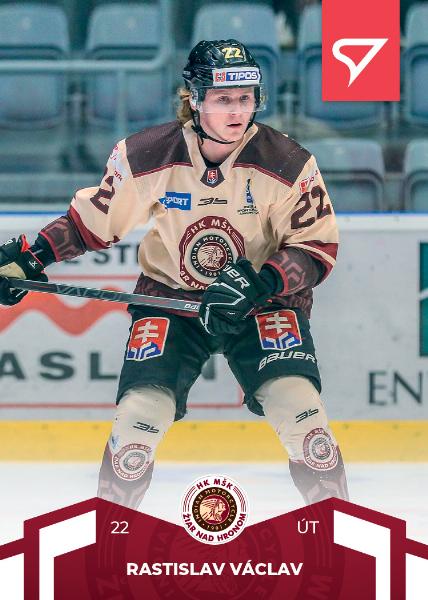 Václav Rastislav 22-23 Slovenská hokejová liga #117