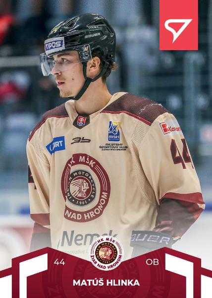 Hlinka Matúš 22-23 Slovenská hokejová liga #107