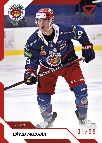 Mudrák Dávid 22-23 Tipos Extraliga Red #44