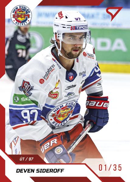 Sideroff Deven 22-23 Tipos Extraliga Red #50