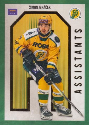 Jenáček Šimon 24-25 GOAL Cards Maxa liga Assistants #AS-03