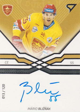 Bližňák Mário 18-19 Tipsport Liga Autograph #4