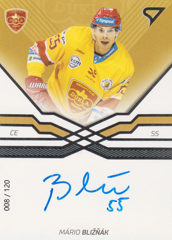 Bližňák Mário 18-19 Tipsport Liga Autograph #4