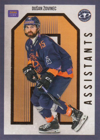 Žovinec Dušan 24-25 GOAL Cards Maxa liga Assistants #AS-05