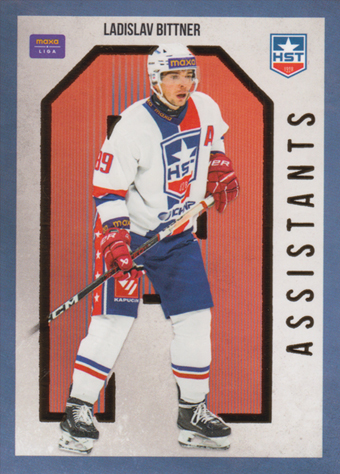 Bittner Ladislav 24-25 GOAL Cards Maxa liga Assistants #AS-06
