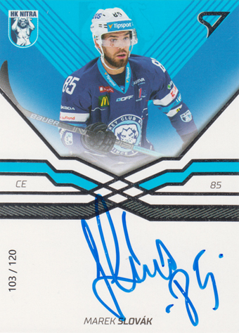 Slovák Marek 18-19 Tipsport Liga Autograph #6
