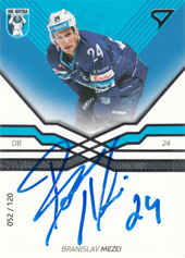 Mezei Branislav 18-19 Tipsport Liga Autograph #7