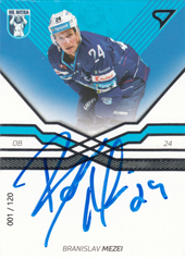 Mezei Branislav 18-19 Tipsport Liga Autograph #7