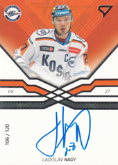 Nagy Ladislav 18-19 Tipsport Liga Autograph #11