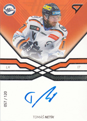 Netík Tomáš 18-19 Tipsport Liga Autograph #12