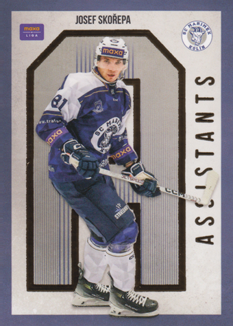 Skořepa Josef 24-25 GOAL Cards Maxa liga Assistants #AS-14